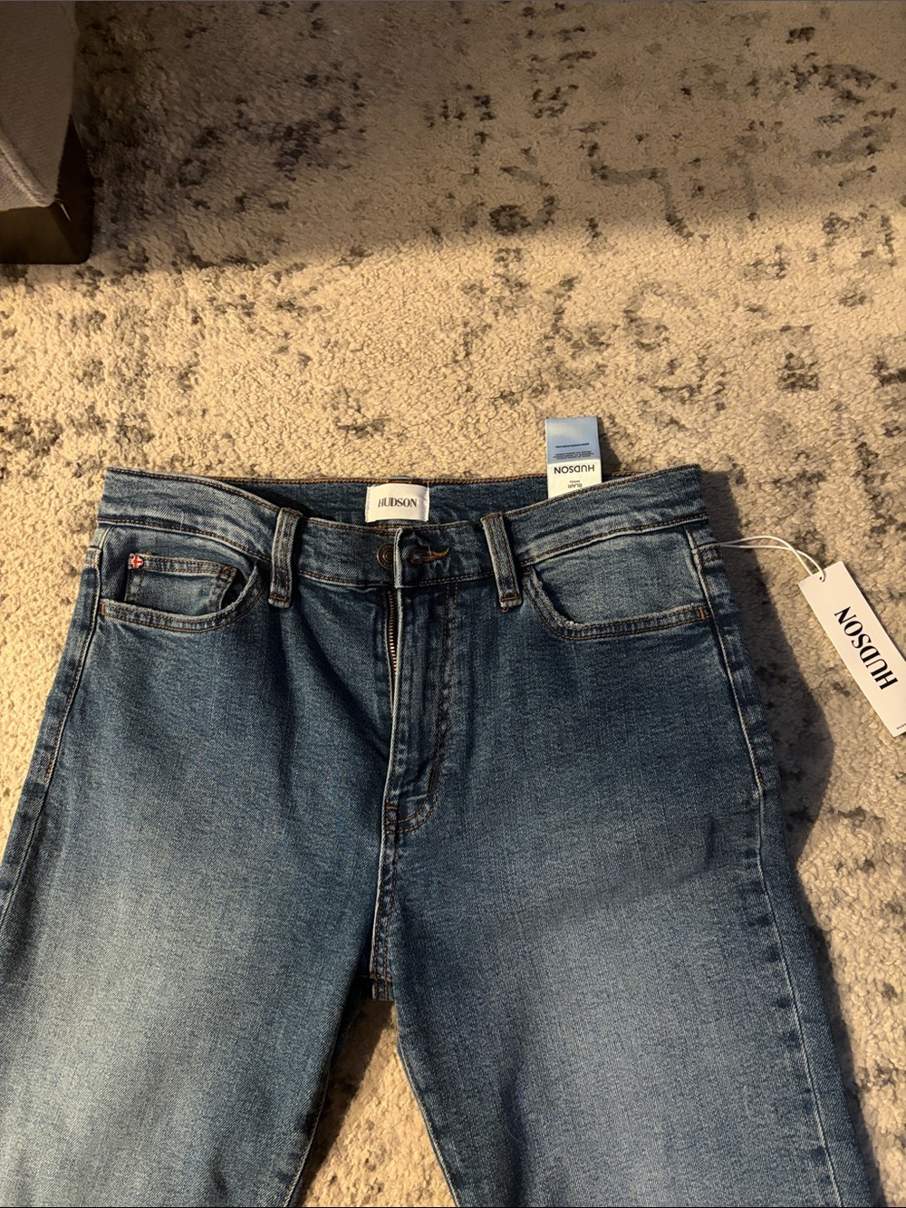 NWT Hudson Blair Bootcut High Rise Blue Jeans Size 29 - Picture 4 of 8
